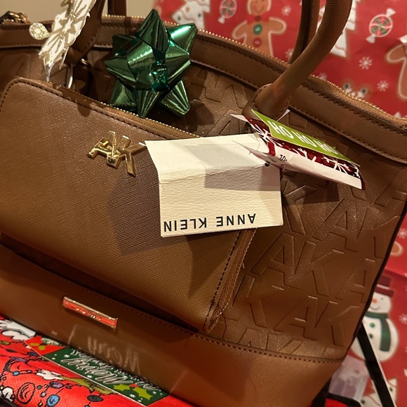 Anne Klein Brown Satchel